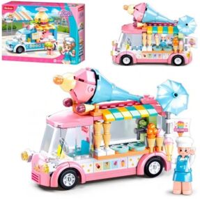 конструктор Sluban Girls Dream трек з морозивом 145 деталей М38-В0993А