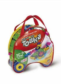 конструктор 0020 майстер тошка 152 деталей "Юніка"