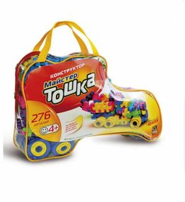 конструктор 0044 майстер тошка 276 деталей "Юніка"