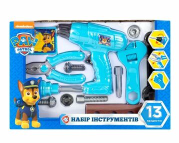 набір інструментів 13 предметів PAW Patrol