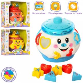 гра 0915 ua горщик сортер їздить фігурки 6 штук колір в асортименті