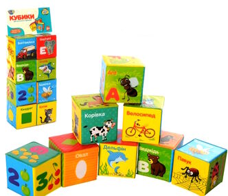 кубики для купання 8 штук m 5465 ua