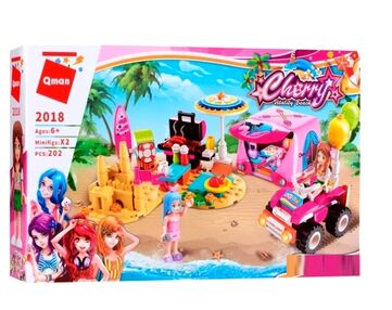 конструктор (2018) qman 202 деталей (6903317244584)