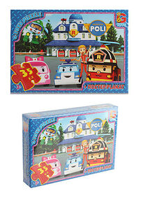 пазли 35 елементів midi робокар поллі "G-Toys" rr067445