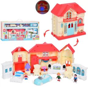 Будиночок автомобіль фігурка меблі музика світло WD-933Е