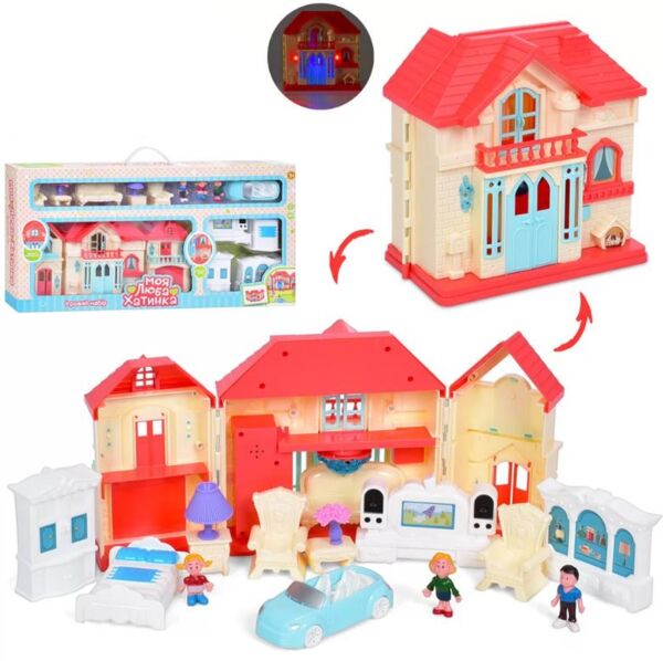 Будиночок автомобіль фігурка меблі музика світло WD-933Е Ціна (цена) 701.90грн. | придбати  купити (купить) Будиночок автомобіль фігурка меблі музика світло WD-933Е доставка по Украине, купить книгу, детские игрушки, компакт диски 0