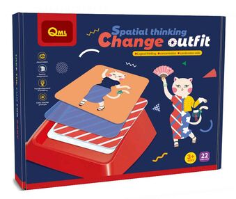 АКЦІЯ Розвиваюча гра на просторове мислення Сhange outfit (М8А) АКЦІЯ Розвиваюча гра на просторове мислення Сhange outfit (М8А)