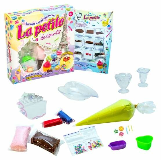 набір для креативної творчості la petite desserts  71311 Ціна (цена) 107.59грн. | придбати  купити (купить) набір для креативної творчості la petite desserts  71311 доставка по Украине, купить книгу, детские игрушки, компакт диски 1