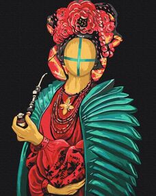 Розпис по номерах 40х50 BS53416 Макова Мотанка brushme Брашми