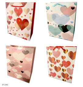 подарунковий пакет 31 х 12 х 40 см в асортименті EF-2342XL