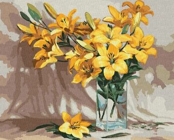 Розпис по номерах 40х50 КНО3215 Дотик сонця "Ідейка"