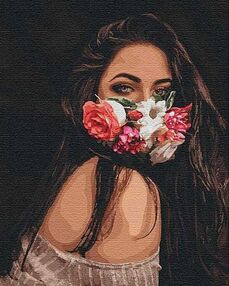 Розпис по номерах 40х50 КНО4767 Квіткове дихання "Ідейка"