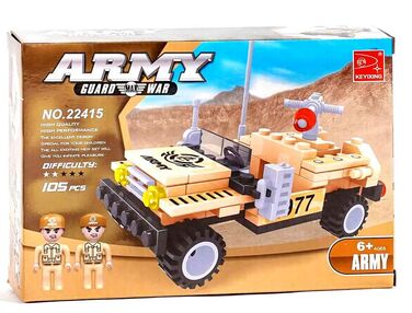 конструктор 22415 ausini армія 101 деталь