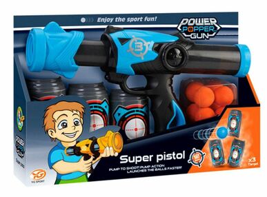 пістолет + 12 м'яких куль YG09P