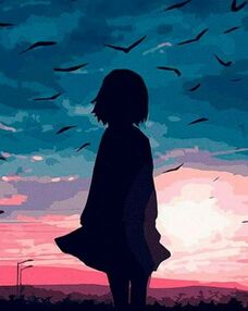 Розпис по номерах 40х50 10217-АС Розмова з вітром "Art Craft" арт крафт