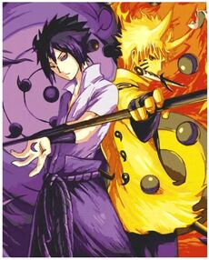 Розпис по номерах 40х50 10259-АС Наруто Пробудження сили "Art Craft" арт крафт