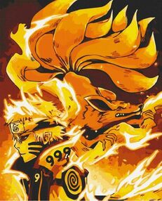 Розпис по номерах 40х50 10262-АС Наруто Перевтілення "Art Craft" арт крафт