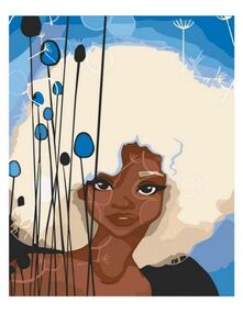 Розпис по номерах 40х50 10295-АС Німфа кульбаб "Art Craft" арт крафт