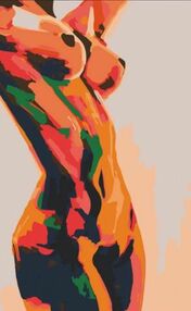 Розпис по номерах 40х50 10301-АС Власний погляд "Art Craft" арт крафт