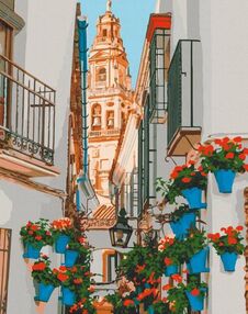 Розпис по номерах 40х50 11222-АС Сонячна Іспанія "Art Craft" арт крафт