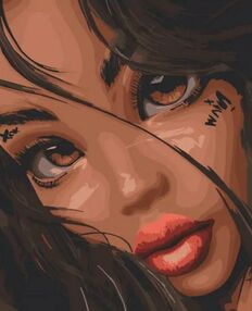 Розпис по номерах 40х50 10231-АС Мавка майя "Art Craft" арт крафт