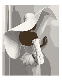 Розпис по номерах 40х50 10279-АС Пані з Ефіопії "Art Craft" арт крафт