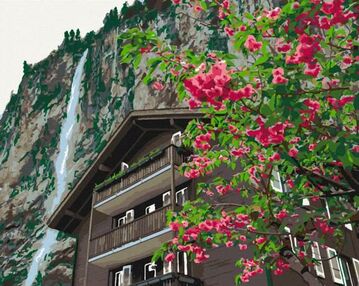 Розпис по номерах 40х50 10559-АС Санта Маддалена Італія "Art Craft" арт крафт