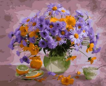 Розпис по номерах 40х50 12113-АС Польовий натюрморт "Art Craft" арт крафт