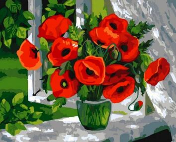 Розпис по номерах 40х50 12145-АС Пишна краса "Art Craft" арт крафт