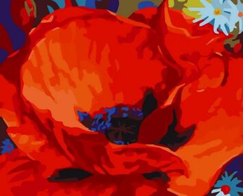 Розпис по номерах 40х50 12148-АС Розкішна квітка "Art Craft" арт крафт