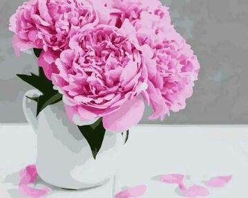 Розпис по номерах 40х50 12129-АС Букет натхнення "Art Craft" арт крафт