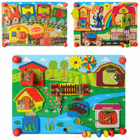 гра деревяна md 2054 бізіборд