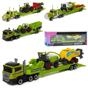 набір машин AS-1973 АвтоСвіт транспорт 4 види