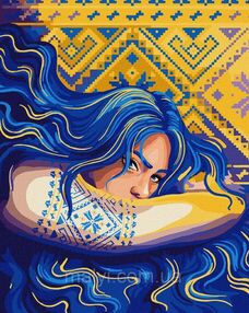 Розпис по номерах 40х50 КНО4990 Кольори моєї нації "Ідейка"