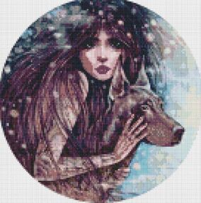 Алмазна мозаїка 40х40 АМО7420 Дика воля "Ідейка"