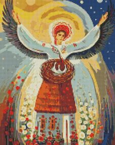 Алмазна мозаїка 40х50 АМО7416 Берегиня "Ідейка"