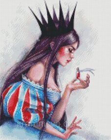 Алмазна мозаїка 40х50 АМО7418 Небезпечна краса "Ідейка"