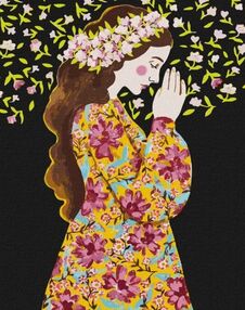 Алмазна мозаїка 40х50 АМО7422 Віра "Ідейка"