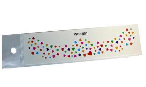 дитячі татуювання на обличчя ws-l001 серця