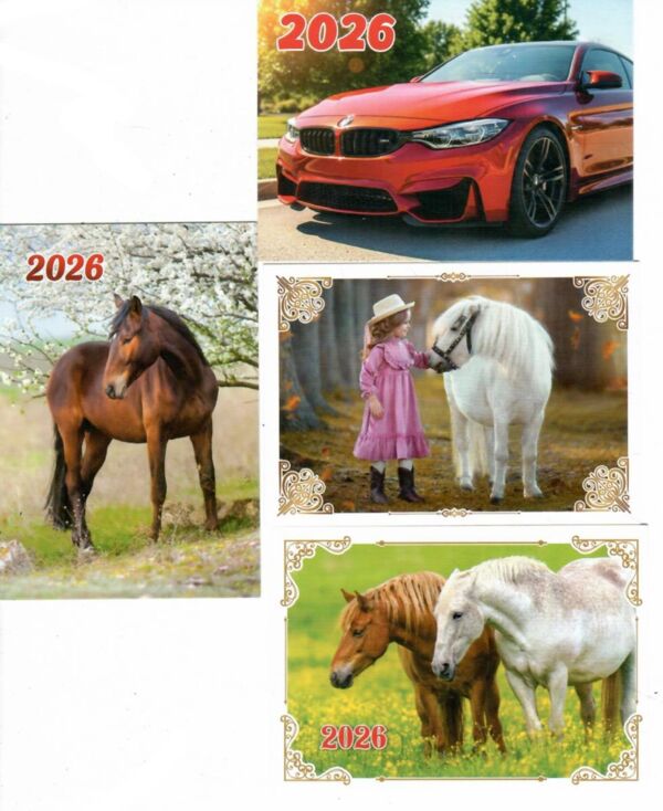 Календар 2026 кишеньковий в асортименті Ціна (цена) 2.00грн. | придбати  купити (купить) Календар 2026 кишеньковий в асортименті доставка по Украине, купить книгу, детские игрушки, компакт диски 1