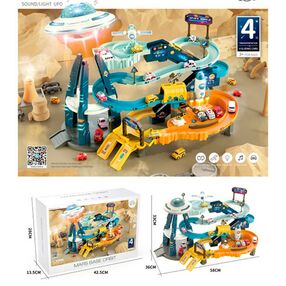 гараж t905a космодром машинка 4 штуки космічний корабель 3 штуки