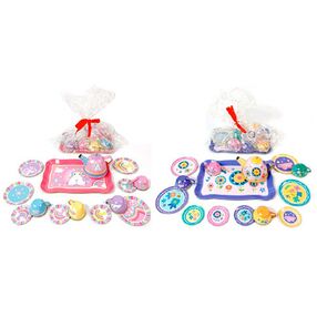 посуд 86-5А-9a піднос чайний сервіз на 4 персони 2 види