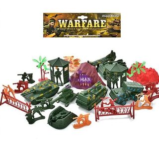 солдати в наборах 2069d-1 13 штук військова техніка 7 штук