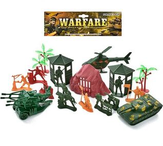 солдати в наборах 13 штук військова техніка 3 штуки 2069d-4