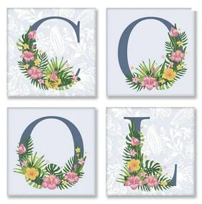 Розпис по номерах 18х18 4шт CH113 COOL прованс "Ідейка"