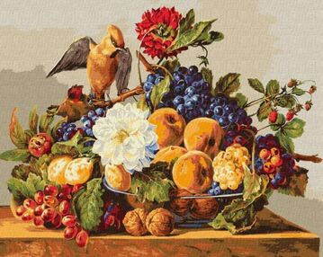 Розпис по номерах 40х50 КНО4396 Обід омелюха "Ідейка"