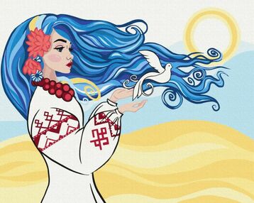 Розпис по номерах 40х50 BS53430 Окрилені свободою brushme Брашми