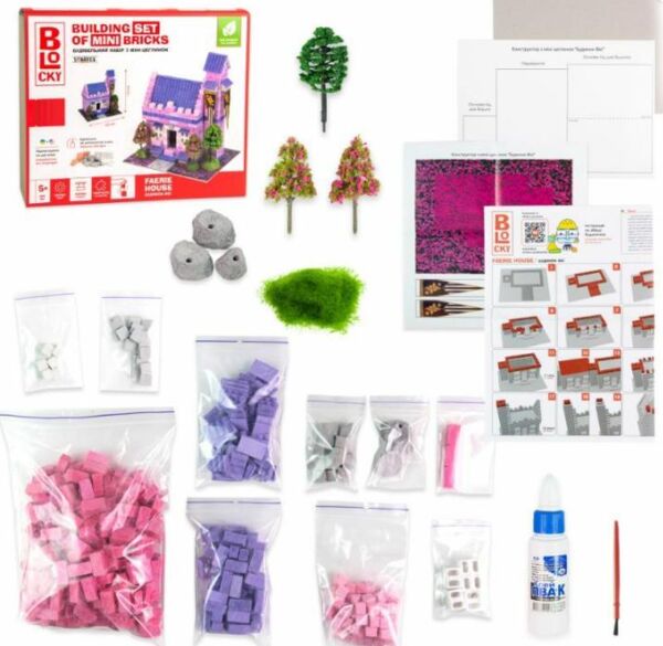 будівельний набір для творчості з міні цеглинок будинок феї 31020 Ціна (цена) 413.49грн. | придбати  купити (купить) будівельний набір для творчості з міні цеглинок будинок феї 31020 доставка по Украине, купить книгу, детские игрушки, компакт диски 1