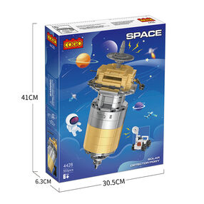 Конструктор 355 елементів Космічна подорож Сонячний дитектор  COGO 4428