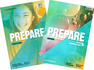 Prepare 5 клас КОМПЛЕКТ Student's Book + Workbook підручник і зошит Prepare 5 клас КОМПЛЕКТ Student's Book + Workbook підручник і зошит